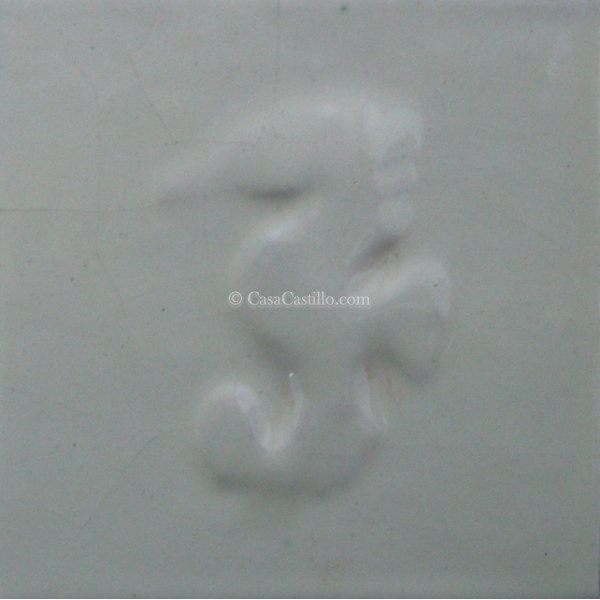 Ceramic Frost Proof Tiles Seahorse 3